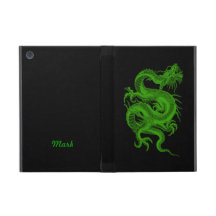 Personalized Green Dragon Draco iPad Mini Case