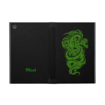 Personalized Green Serpent iPad Mini Case