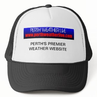 Perth Weather Live Trucker Cap hat