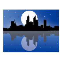 Perth Western Australia Cityscape Postcard