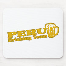 Peru Drinking Team Mouse Pad