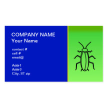 pest control business card
