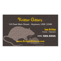 Pest Control Business Card