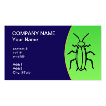 pest control business card template