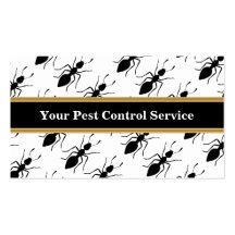 Pest Control Business Cards