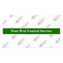 Pest Control Business Cards
