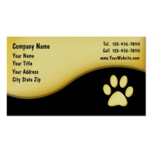 Pet Business Cards