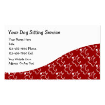 Pet Care Business Cards