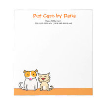 Pet Care Professional Scratch Pad