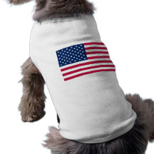 Pet Clothing with Flag of United States of America