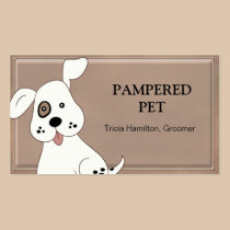Pet Groomer/ Vet Business Card business cards