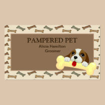 Pet Groomer/ Vet Business Card business cards