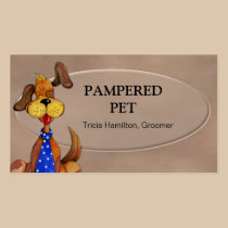 Pet Groomer/ Vet Business Card business cards