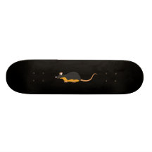 Pet Mouse. Black Tan. Skate Board Deck