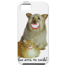 Pet Paws Capa iPhone 5 Case-Mate