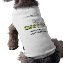 Pet shirt - ReuseMoose.com pet clothing