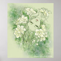 Petals and Pearls Print