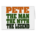Pete - the Legend Greeting Cards