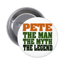 Pete - the Legend Pins