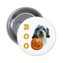 Petit Basset Griffon Vendeen Boo Button