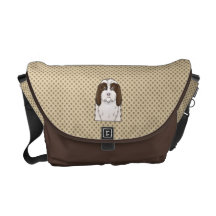 Petit Basset Griffon Vendéen Cartoon Messenger Bag