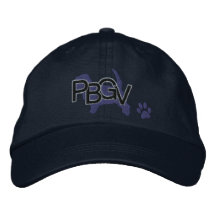 Petit Basset Griffon Vendeen Initials Baseball Cap