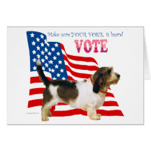 Petit Basset Griffon Vendeen Politics Cards