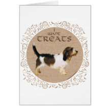 Petit Basset Griffon Vendeen Treats Greeting Cards