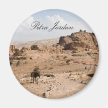 Petra Jordan Magnet
