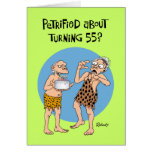 Petrified of 55th Birthday Cards