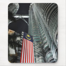 Petronas Towers at Night Mouse Pad