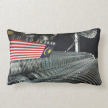 Petronas Towers at Night Pillow
