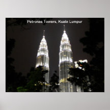 Petronas Towers poster
