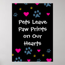 Pets Leave Paw Prints on Our Hearts