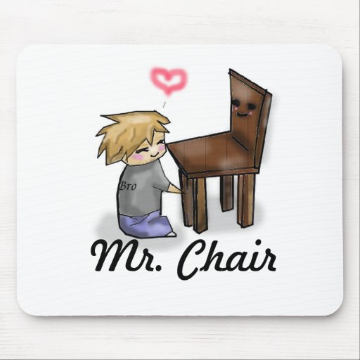 Pewdiepie Mr. Chair Mousepad Zazzle