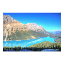 Peyto Lake, Banff, Alberta Photographic Print