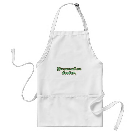 Ph.D. & Med School Graduation Gifts Apron