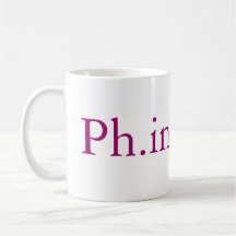 Ph.inishe.D PhD Completion Mug
