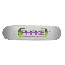 Phake Logo - Grey Skateboards