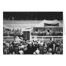Phar Lap Wins Cup Card