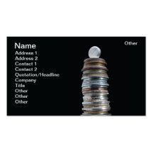 Pharmaceutical tower business card