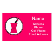 Pharmacist  Business Cards
