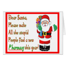 Pharmacist Christmas Cards & Gifts
