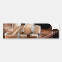 Pharmacist - Pestle and cups Bumper Sticker
