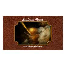Pharmacist - The Pounder Business Card Template