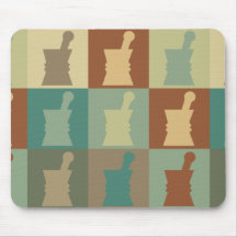 Pharmacology Pop Art Mouse Mats