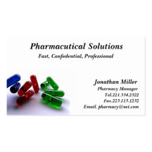 Pharmacy Buisness Card Business Card
