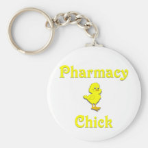 Pharmacy Chick Key Chain
