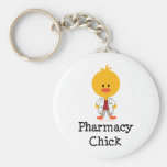 Pharmacy Chick Keychain