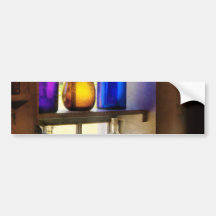 Pharmacy - Colourful glassware Bumper Stickers